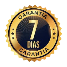 Selo de 7 dias de garantia da Steambox